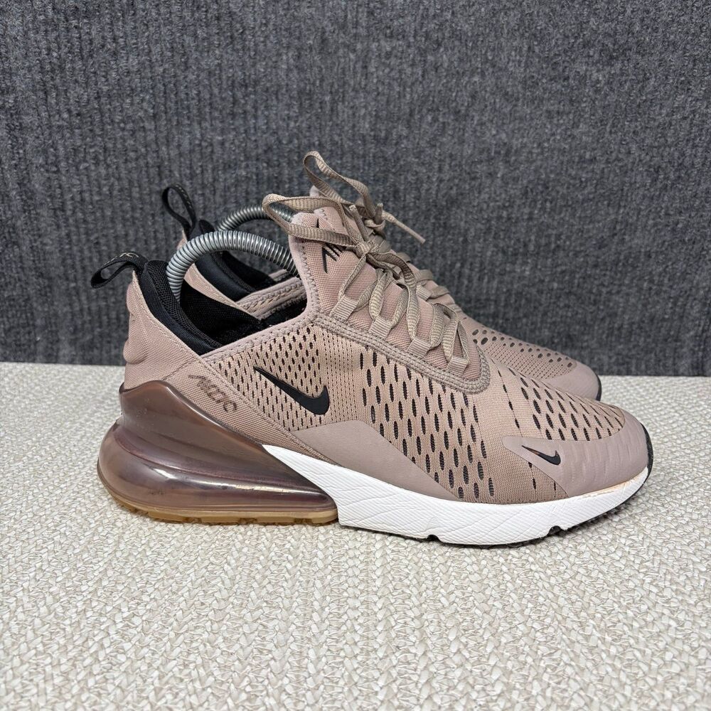Nike Air Max 270 Smokey Mauve Brown Black Athletic Shoes Women’s 8.5 943345-201